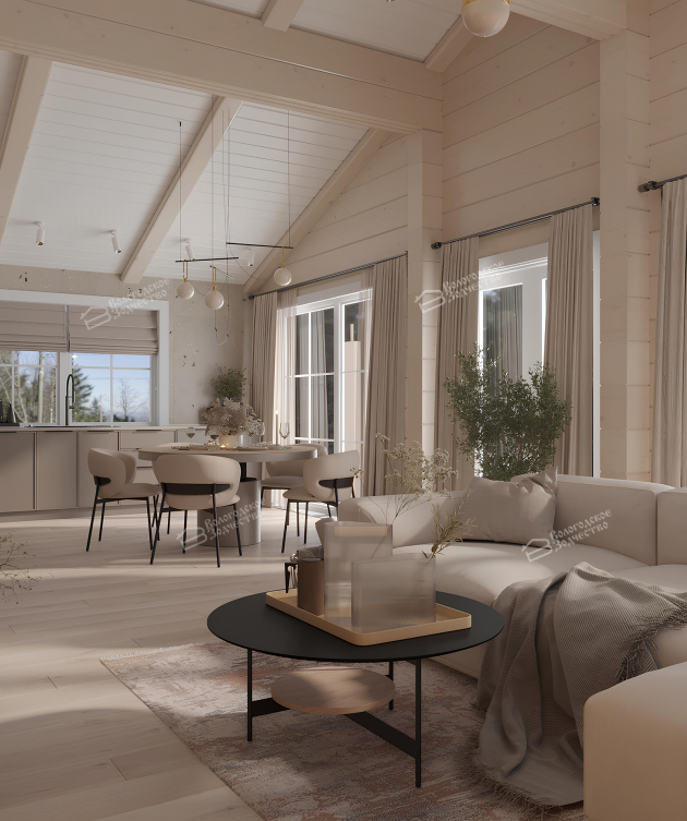 Дом из клееного бруса VZ-374